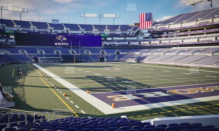 M&T Bank Stadium - Section 144 Seat View