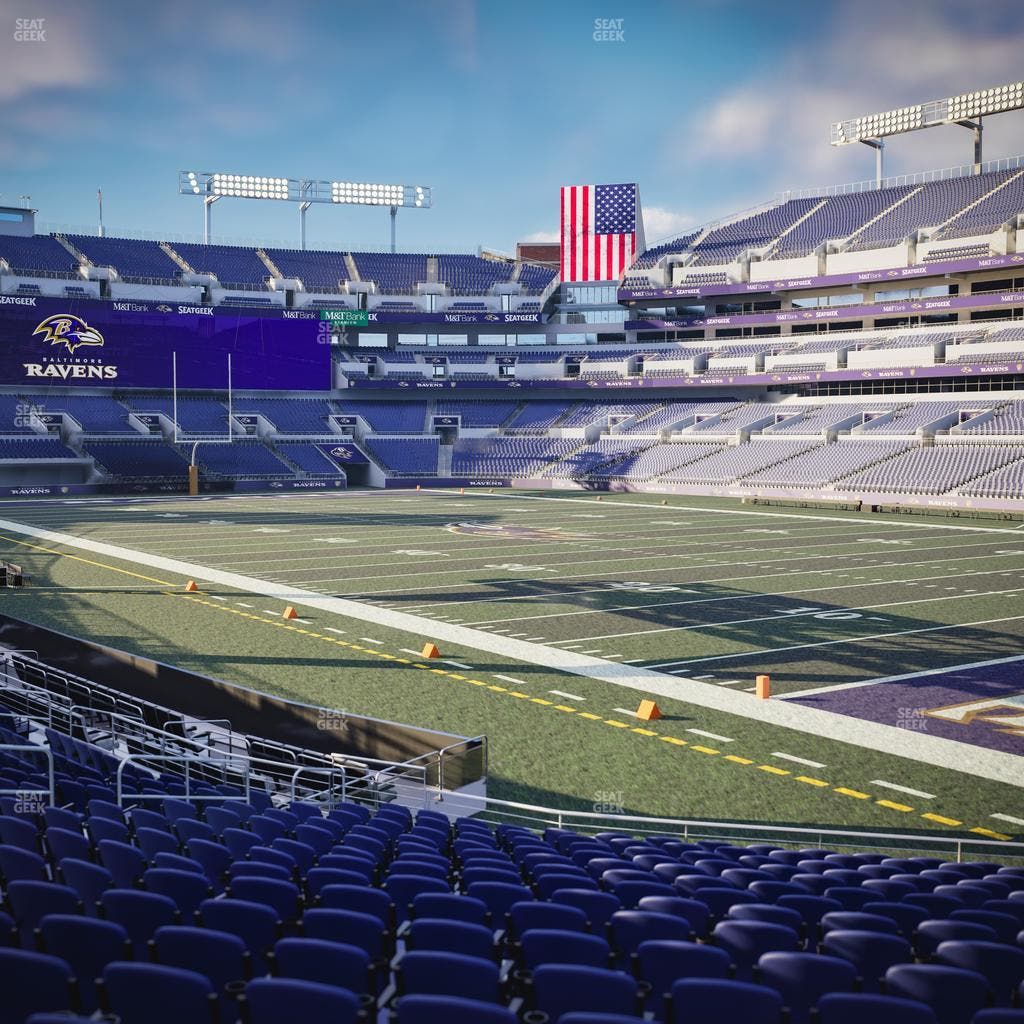M&T Bank Stadium - Section 146 Seat View