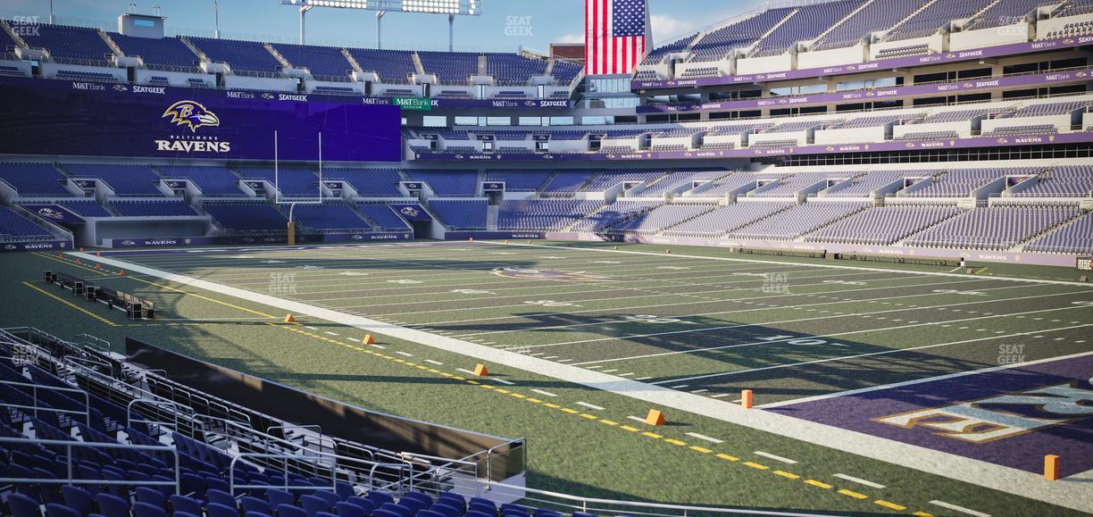 M&T Bank Stadium - Section 146 Seat View