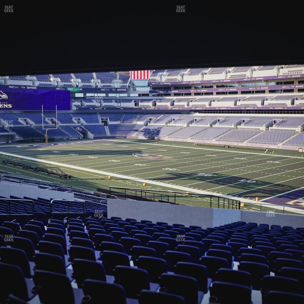 M&T Bank Stadium - Section 147 Seat View