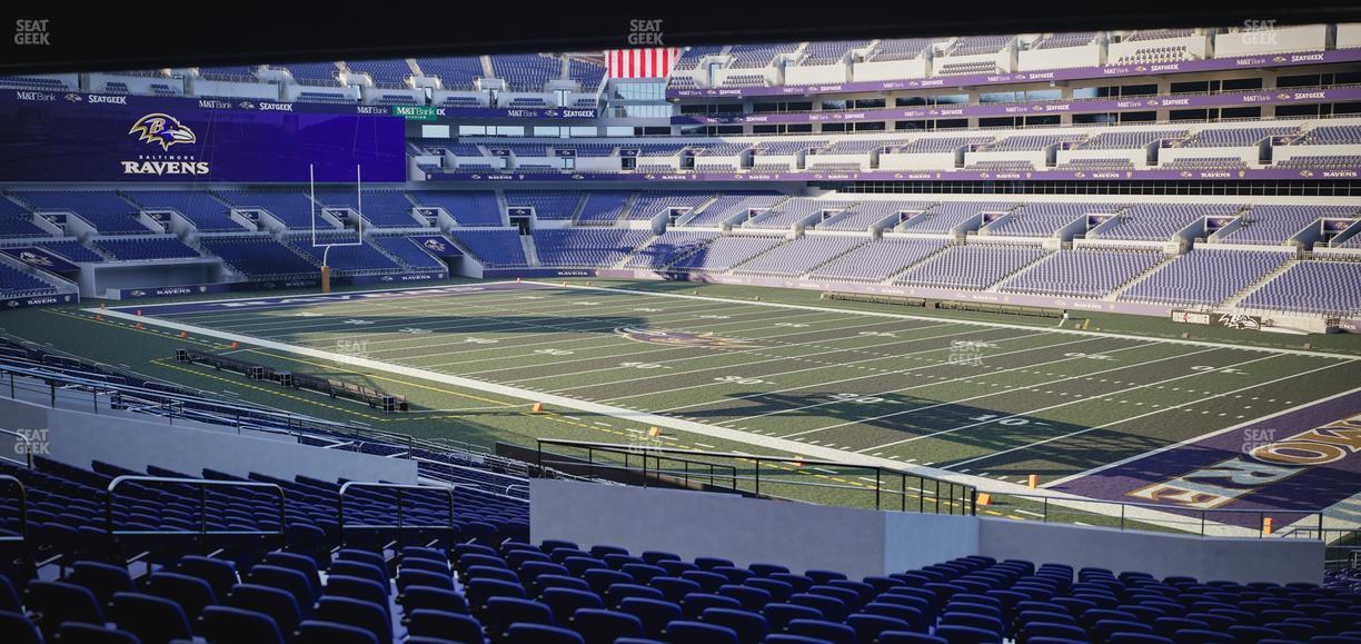 M&T Bank Stadium - Section 147 Seat View