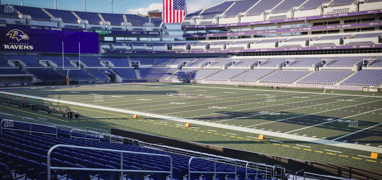M&T Bank Stadium - Section 148 Seat View