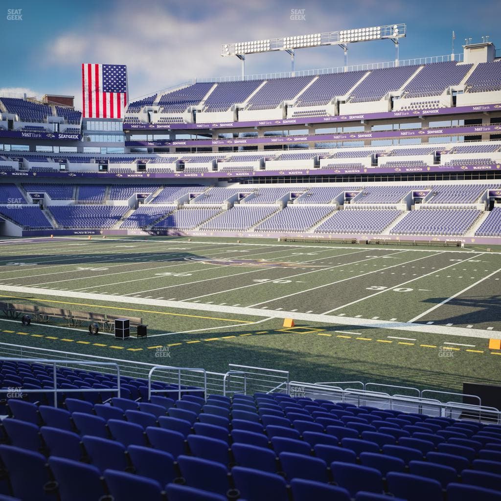 M&T Bank Stadium - Section 151 Seat View
