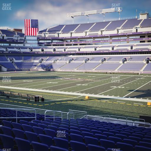 M&T Bank Stadium - Section 151 Seat View