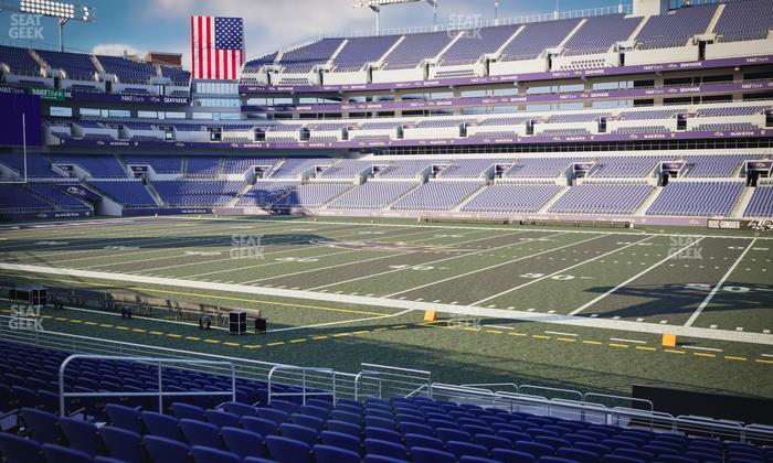M&T Bank Stadium - Section 151 Seat View