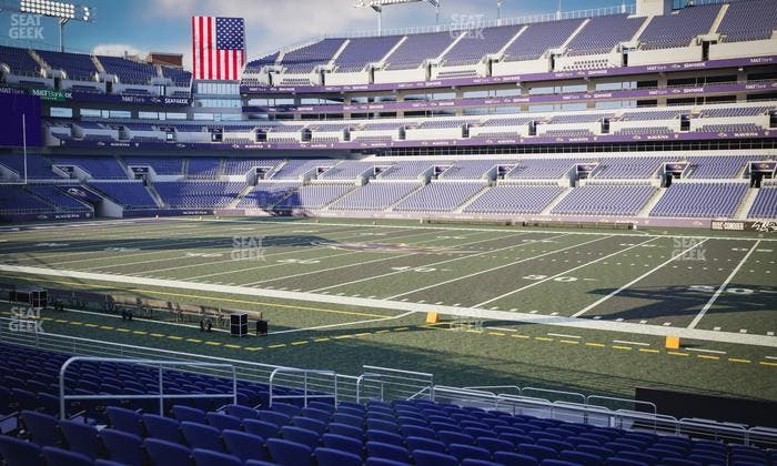 M&T Bank Stadium - Section 151 Seat View