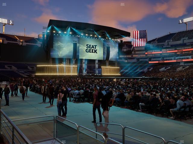 M&T Bank Stadium - Section 151 Seat View