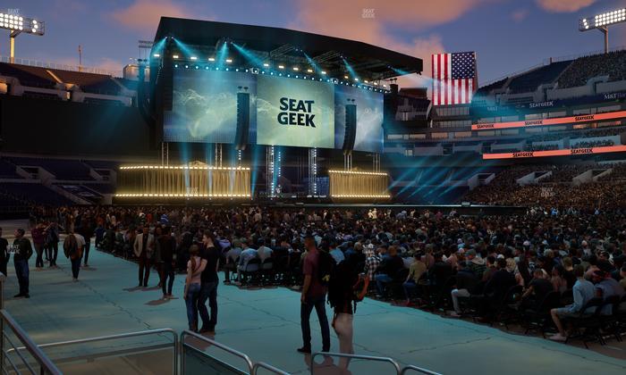 M&T Bank Stadium - Section 151 Seat View