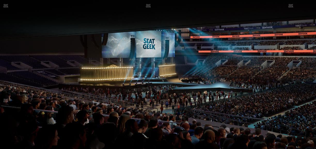 M&T Bank Stadium - Section 151 Seat View