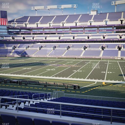 M&T Bank Stadium - Section 152 Seat View