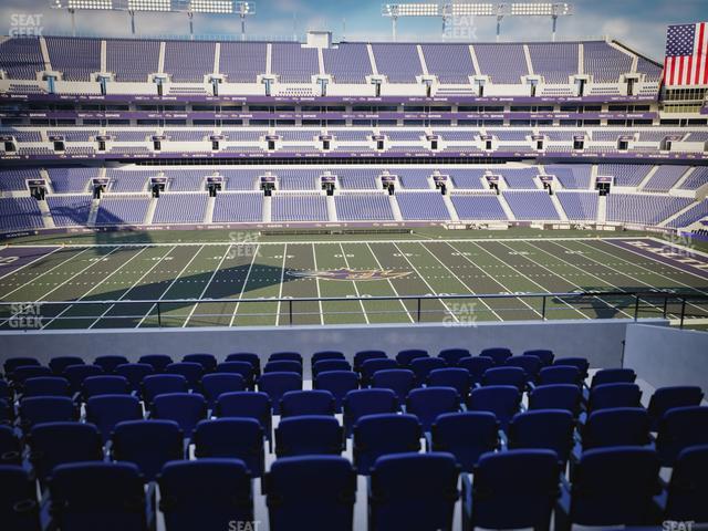 M&T Bank Stadium - Section 200 Seat View
