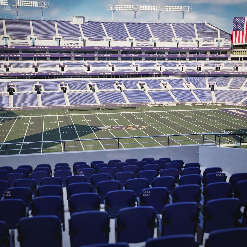 M&T Bank Stadium - Section 201 Seat View