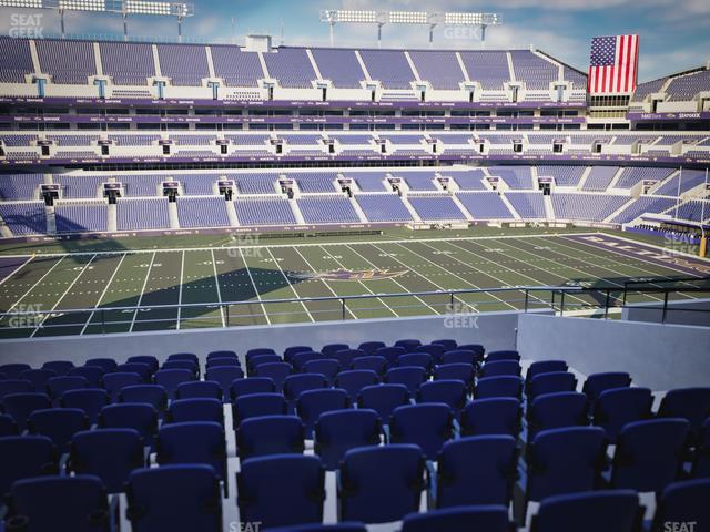 M&T Bank Stadium - Section 201 Seat View