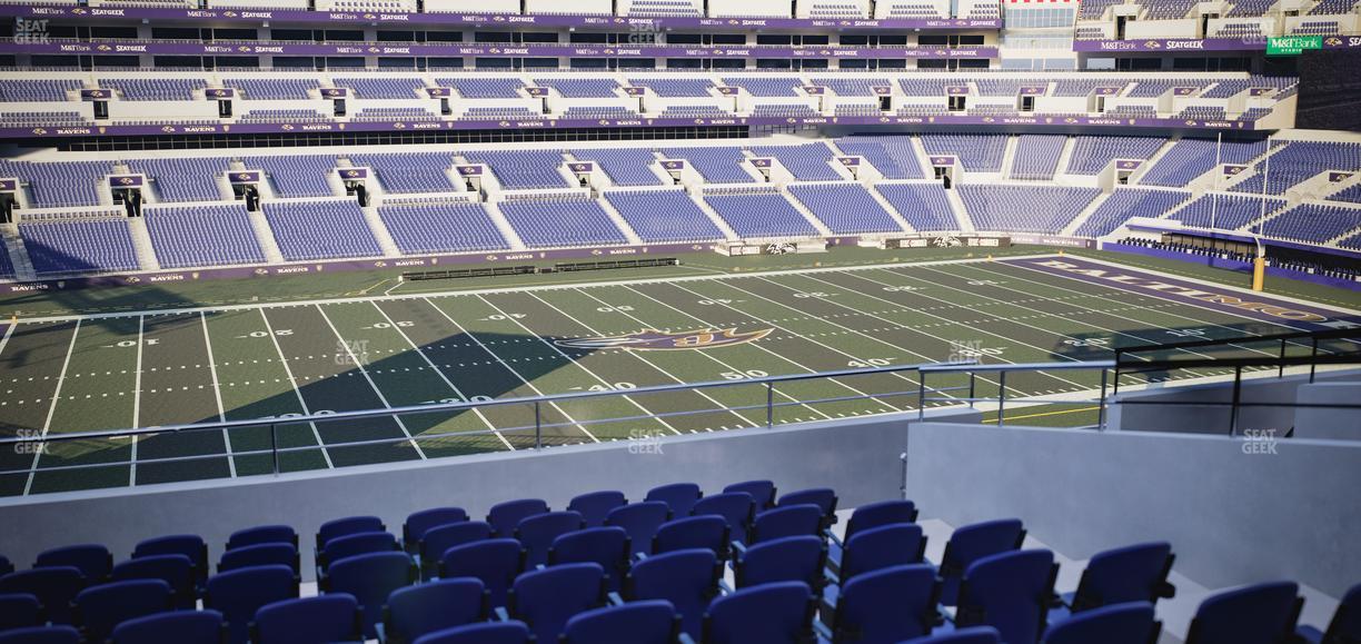 M&T Bank Stadium - Section 202 Seat View