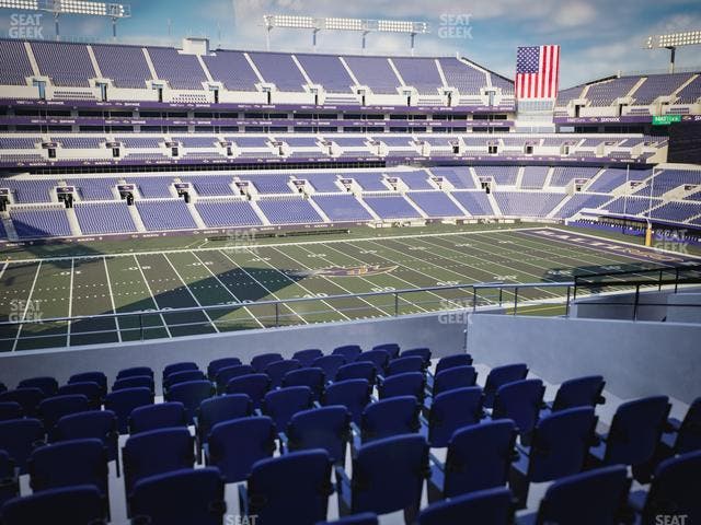 M&T Bank Stadium - Section 202 Seat View