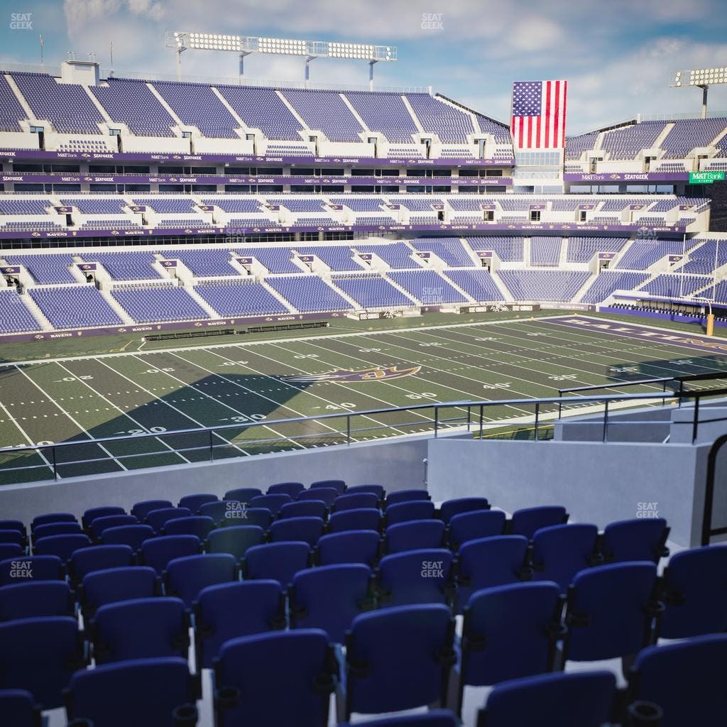 M&T Bank Stadium - Section 203 Seat View