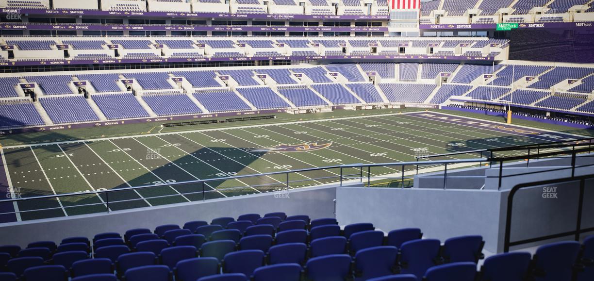 M&T Bank Stadium - Section 203 Seat View