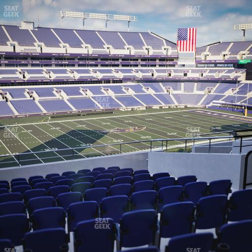 M&T Bank Stadium - Section 203 Seat View