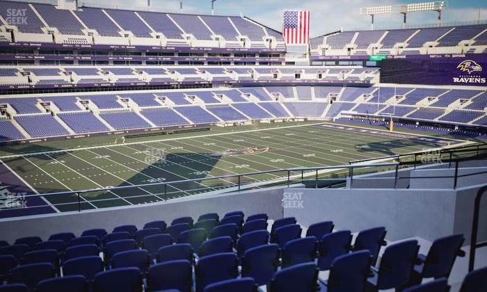 M&T Bank Stadium - Section 204 Seat View