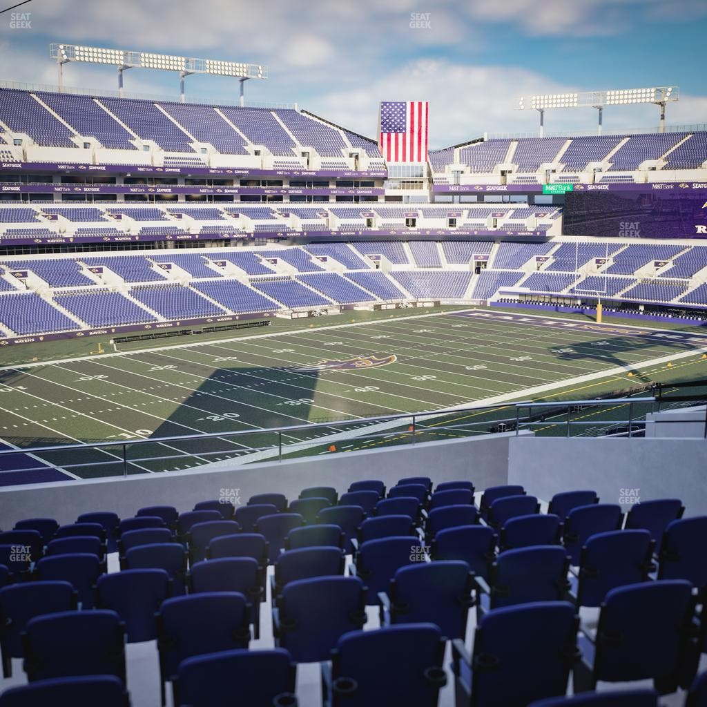 M&T Bank Stadium - Section 205 Seat View
