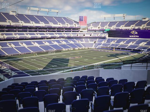 M&T Bank Stadium - Section 205 Seat View