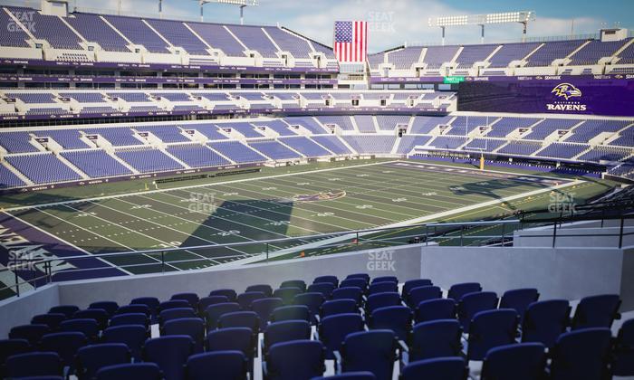M&T Bank Stadium - Section 205 Seat View