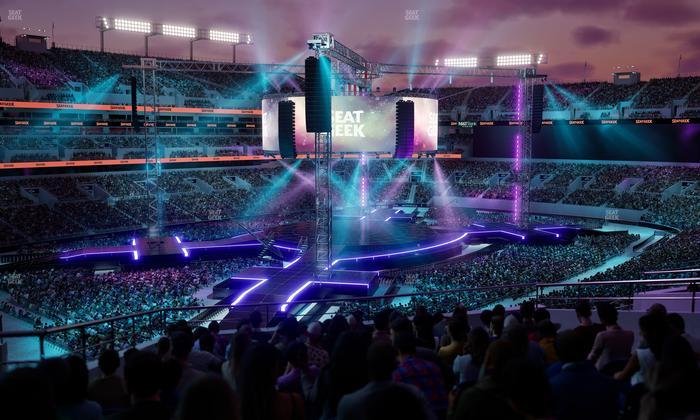 M&T Bank Stadium - Section 206 Seat View