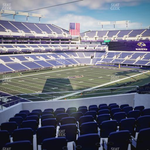 M&T Bank Stadium - Section 206 Seat View