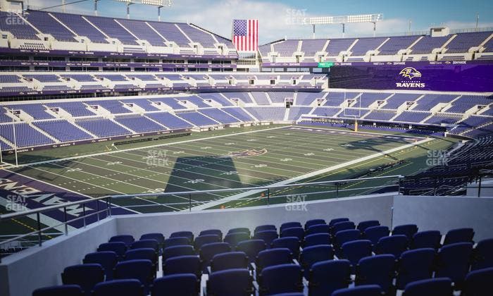 M&T Bank Stadium - Section 206 Seat View