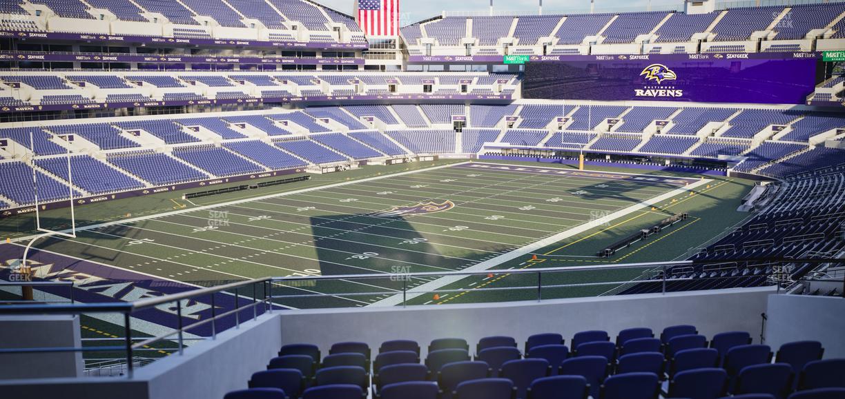 M&T Bank Stadium - Section 207 Seat View