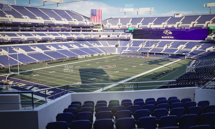 M&T Bank Stadium - Section 207 Seat View