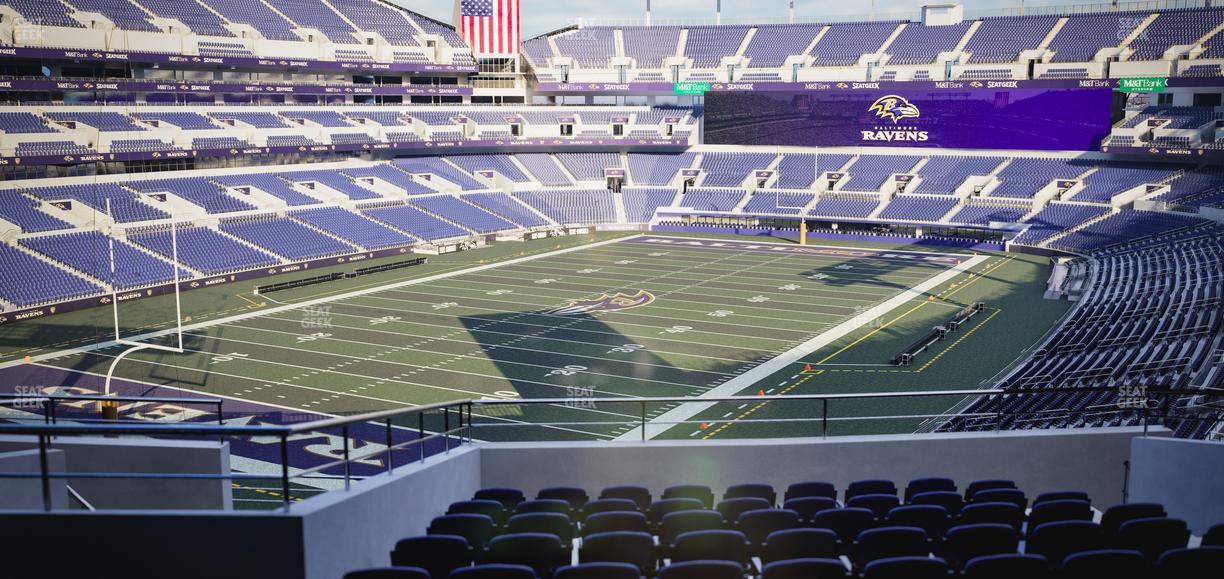 M&T Bank Stadium - Section 208 Seat View
