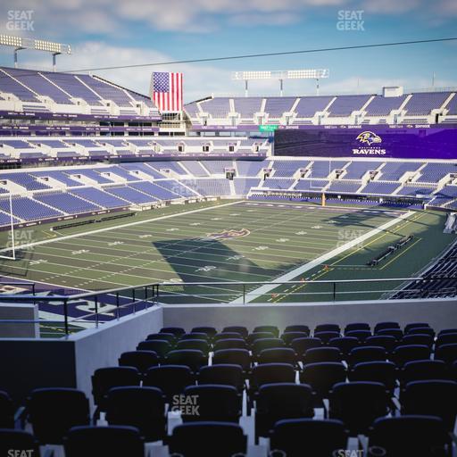 M&T Bank Stadium - Section 208 Seat View