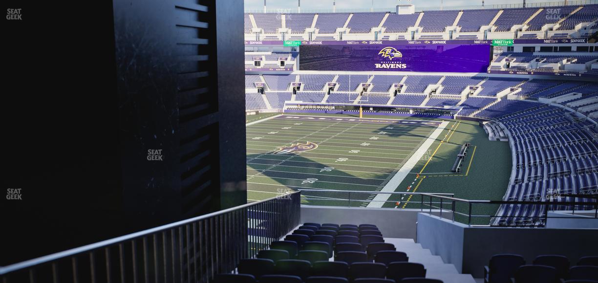 M&T Bank Stadium - Section 210 Seat View