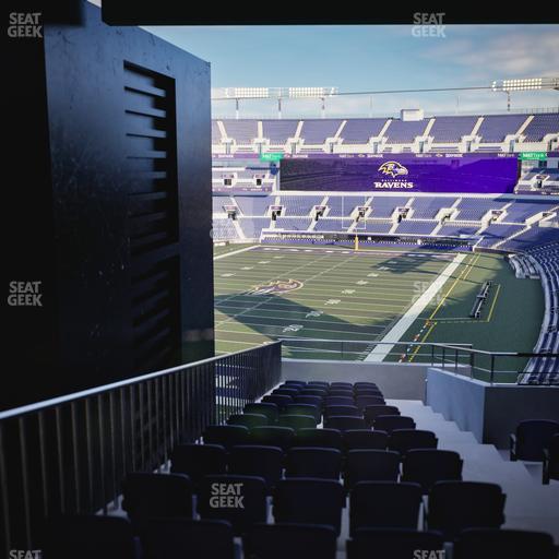 M&T Bank Stadium - Section 210 Seat View