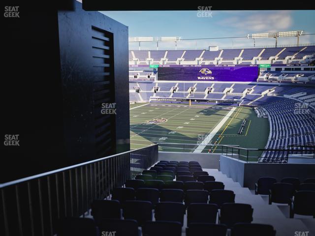 M&T Bank Stadium - Section 210 Seat View