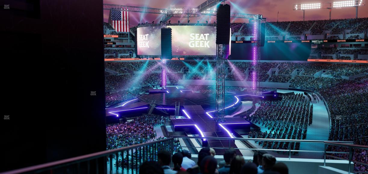 M&T Bank Stadium - Section 210 Seat View