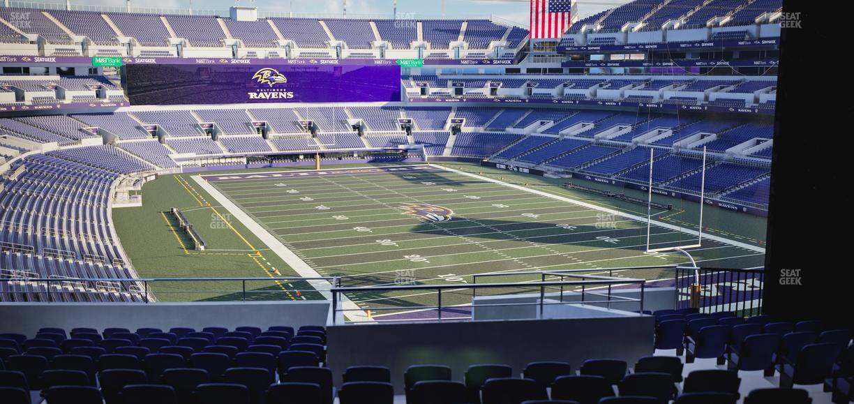 M&T Bank Stadium - Section 217 Seat View