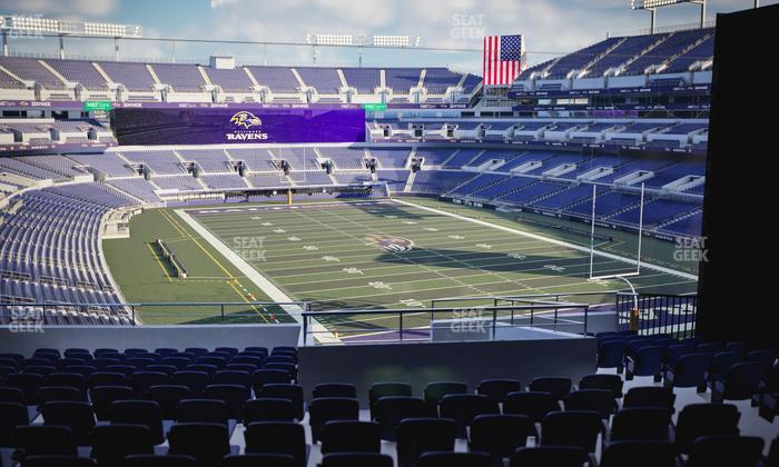M&T Bank Stadium - Section 217 Seat View