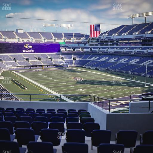 M&T Bank Stadium - Section 218 Seat View