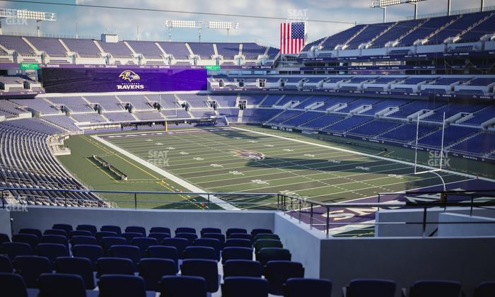 M&T Bank Stadium - Section 218 Seat View