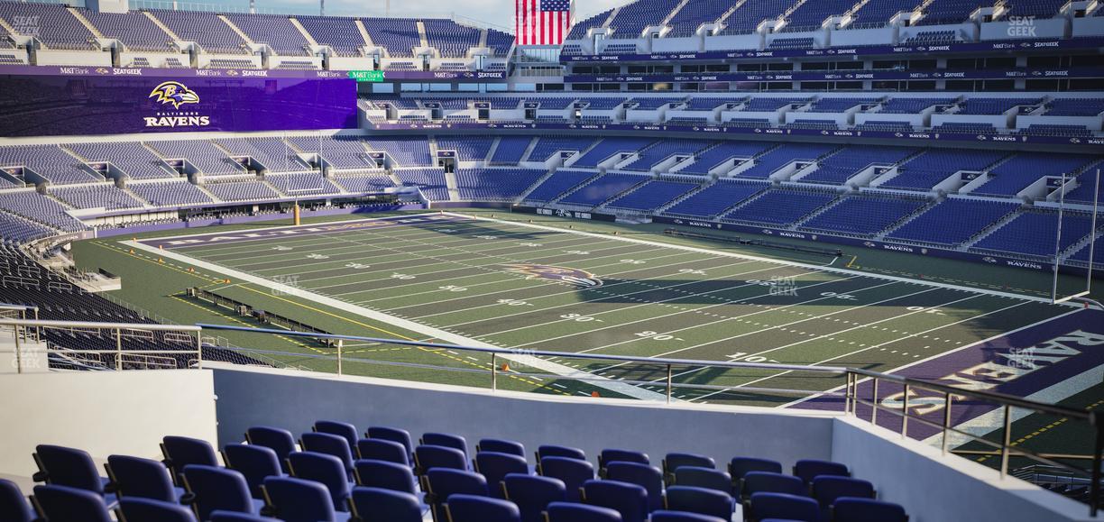 M&T Bank Stadium - Section 220 Seat View