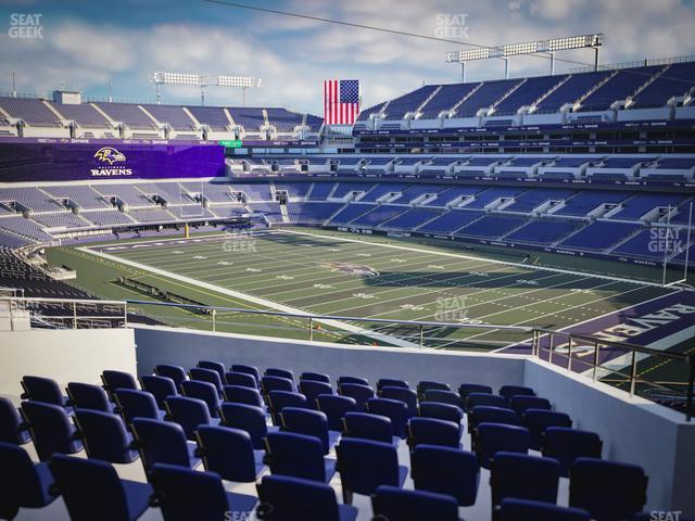 M&T Bank Stadium - Section 220 Seat View