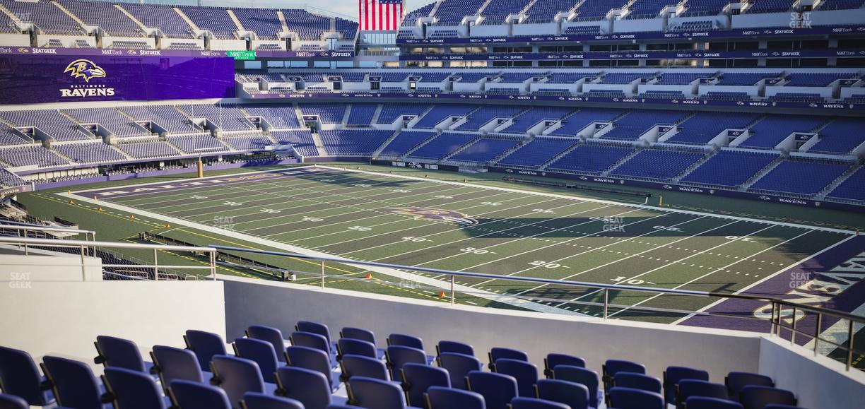 M&T Bank Stadium - Section 221 Seat View