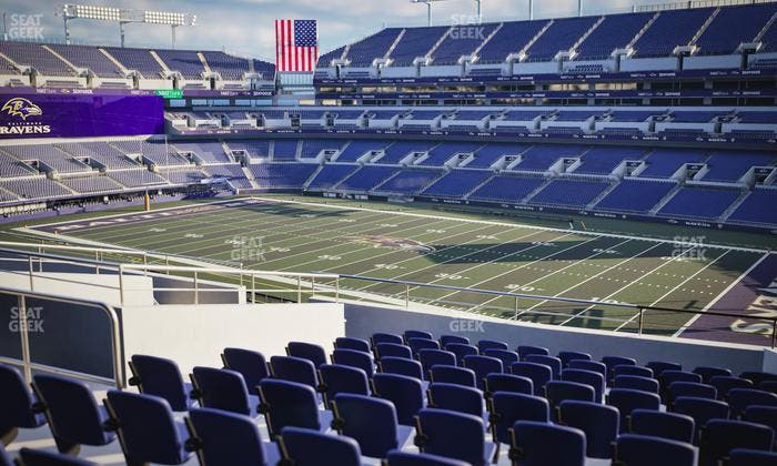 M&T Bank Stadium - Section 222 Seat View