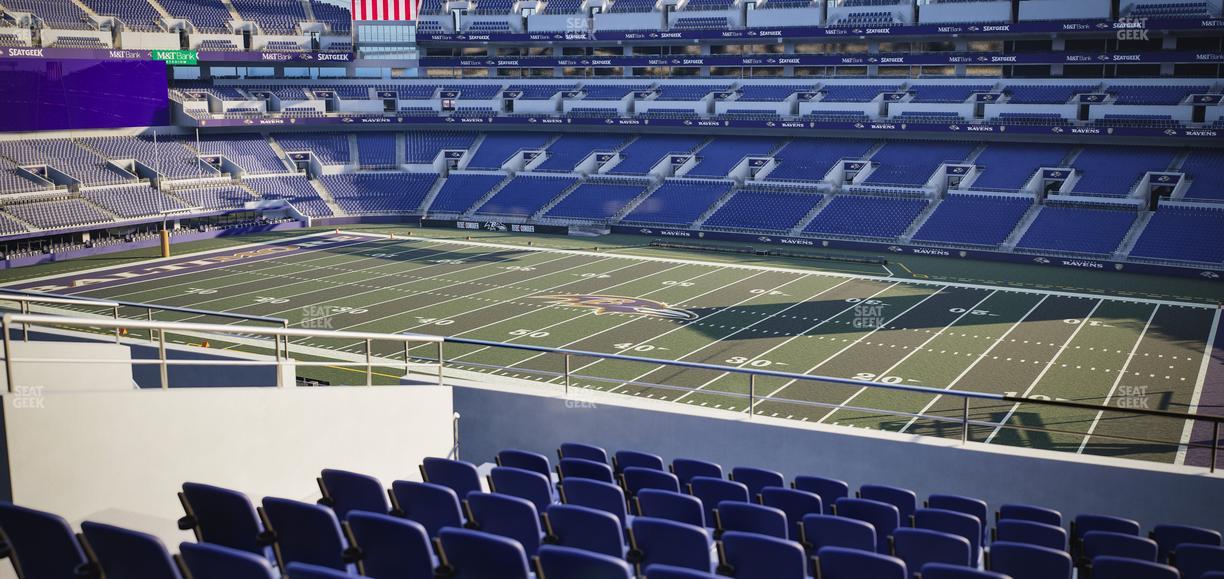 M&T Bank Stadium - Section 223 Seat View