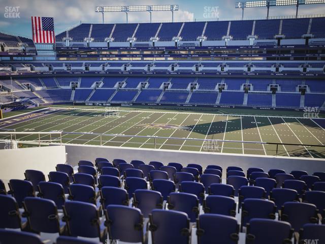 M&T Bank Stadium - Section 225 Seat View