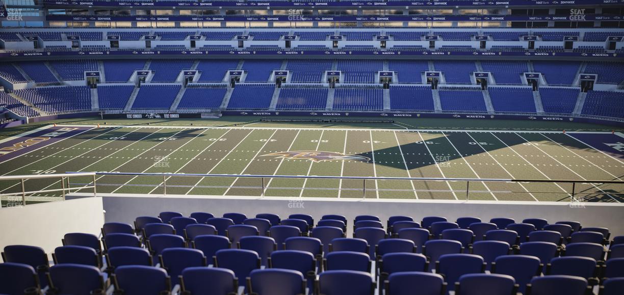 M&T Bank Stadium - Section 226 Seat View