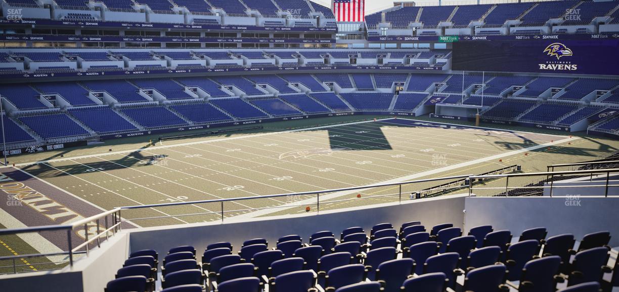 M&T Bank Stadium - Section 232 Seat View