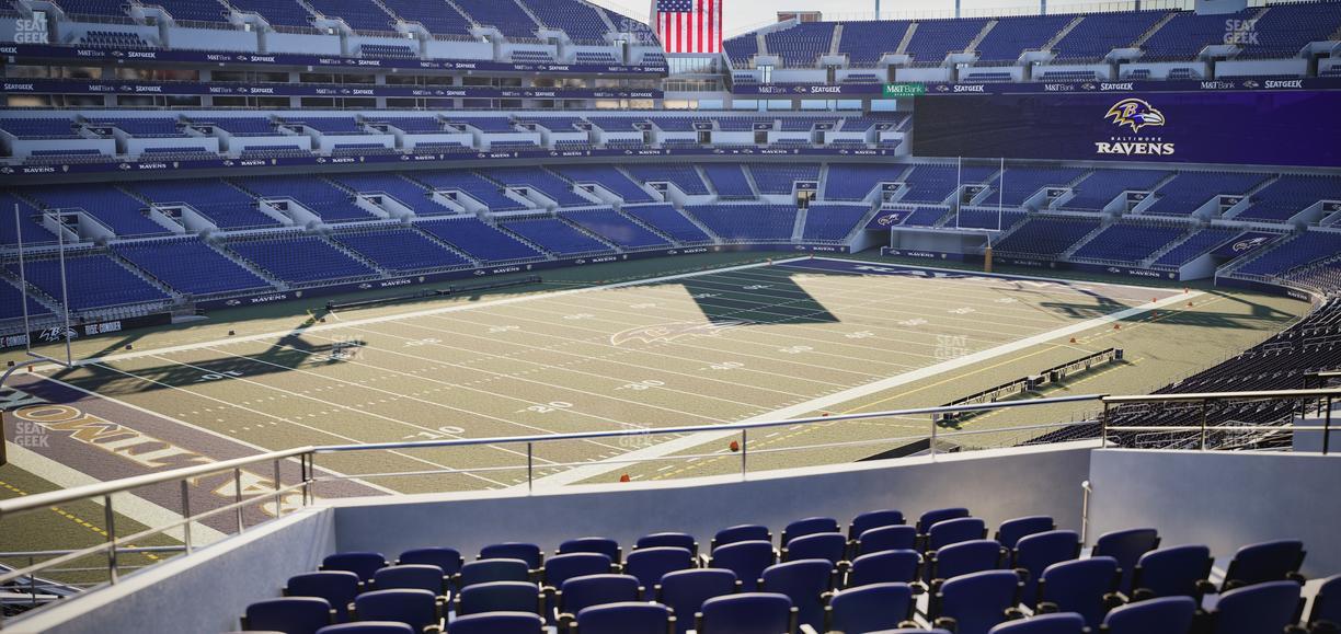 M&T Bank Stadium - Section 233 Seat View